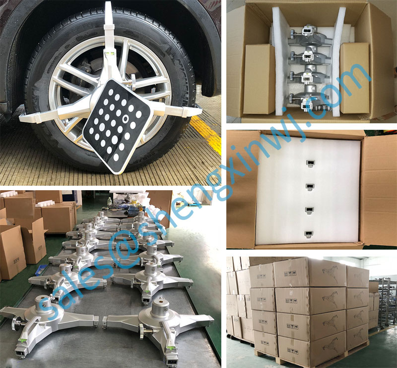 tire wheel alignment clamp in production line Зажим выравнивания колес шин в производственной линии