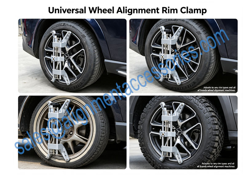 wheel alignment rim clamp for different rims зажим для развала-схождения колес для разных дисков